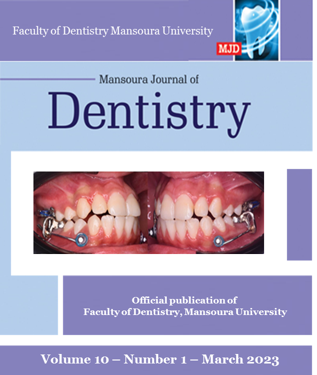 Mansoura Journal of Dentistry