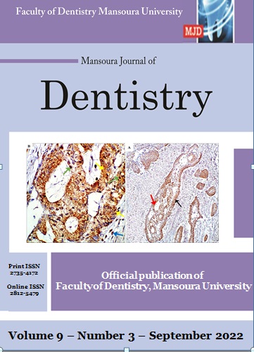 Mansoura Journal of Dentistry